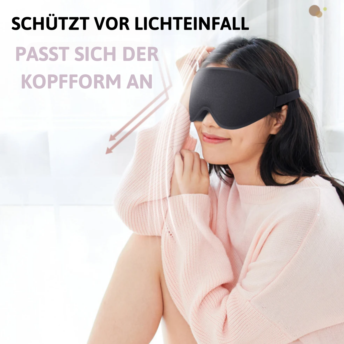 3D-Schlafmaske "Anti Licht"