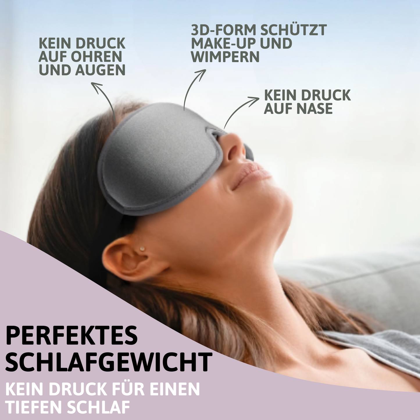 3D-Schlafmaske "Anti Licht"